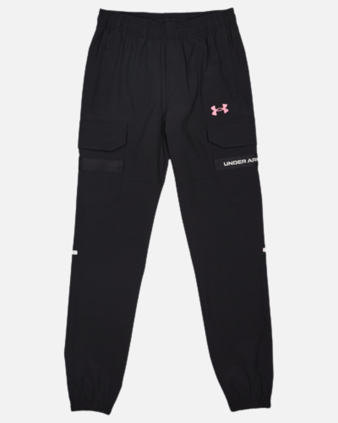 Pantalones deportivos Under Armour Tech Utility Junior - Negro/Rosa
