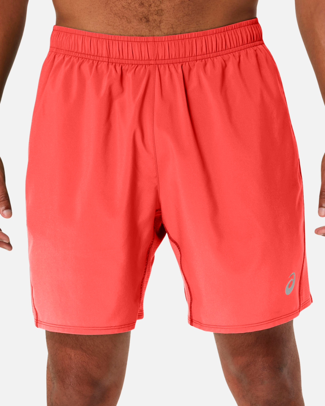 Pantalones cortos Asics Core de 7 pulgadas - Rojo coral
