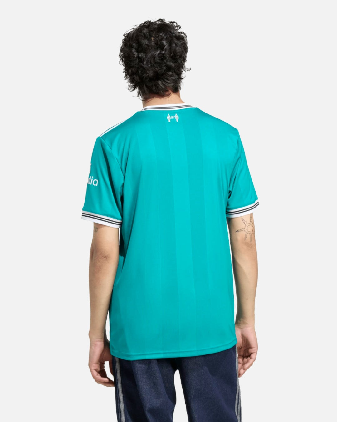Camiseta Adidas de la tercera equipación del Liverpool - Azul