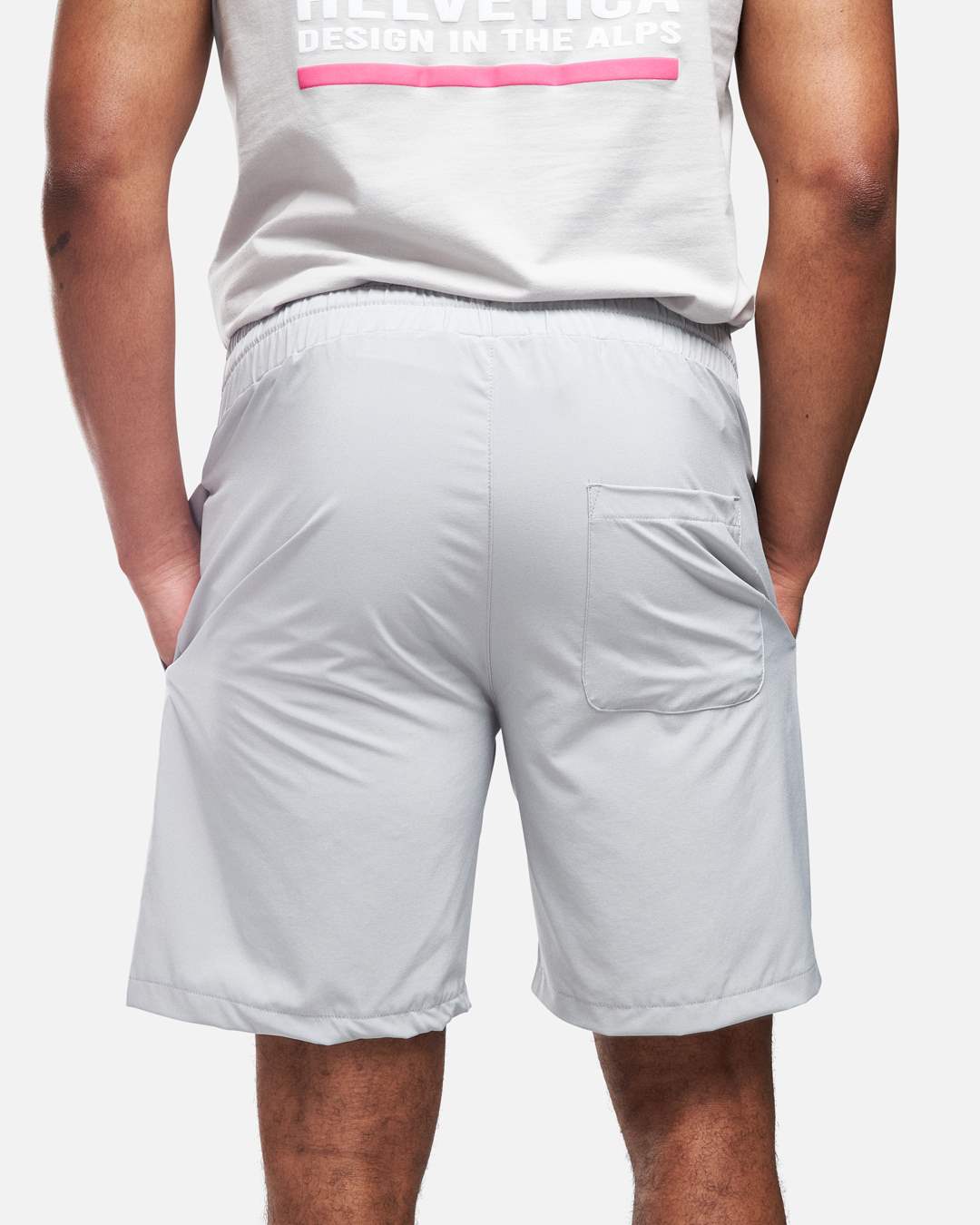 Pantalones cortos Helvetica Williams - Gris