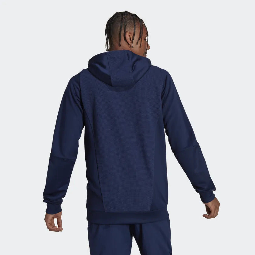 Sudadera con capucha de España - Azul/Rojo/Naranja