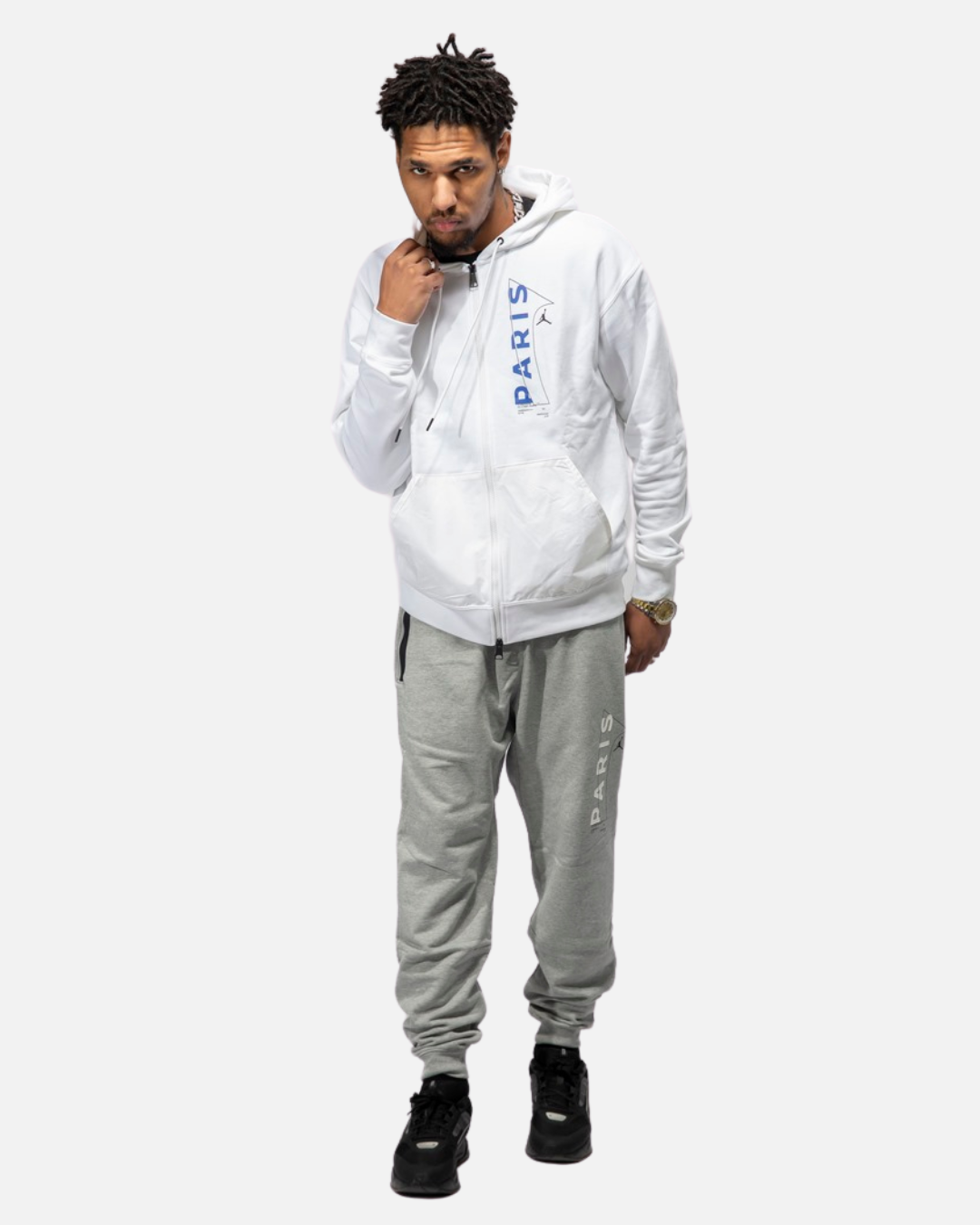 Chaqueta de entrenamiento PSG x Jordan - Blanco/Azul