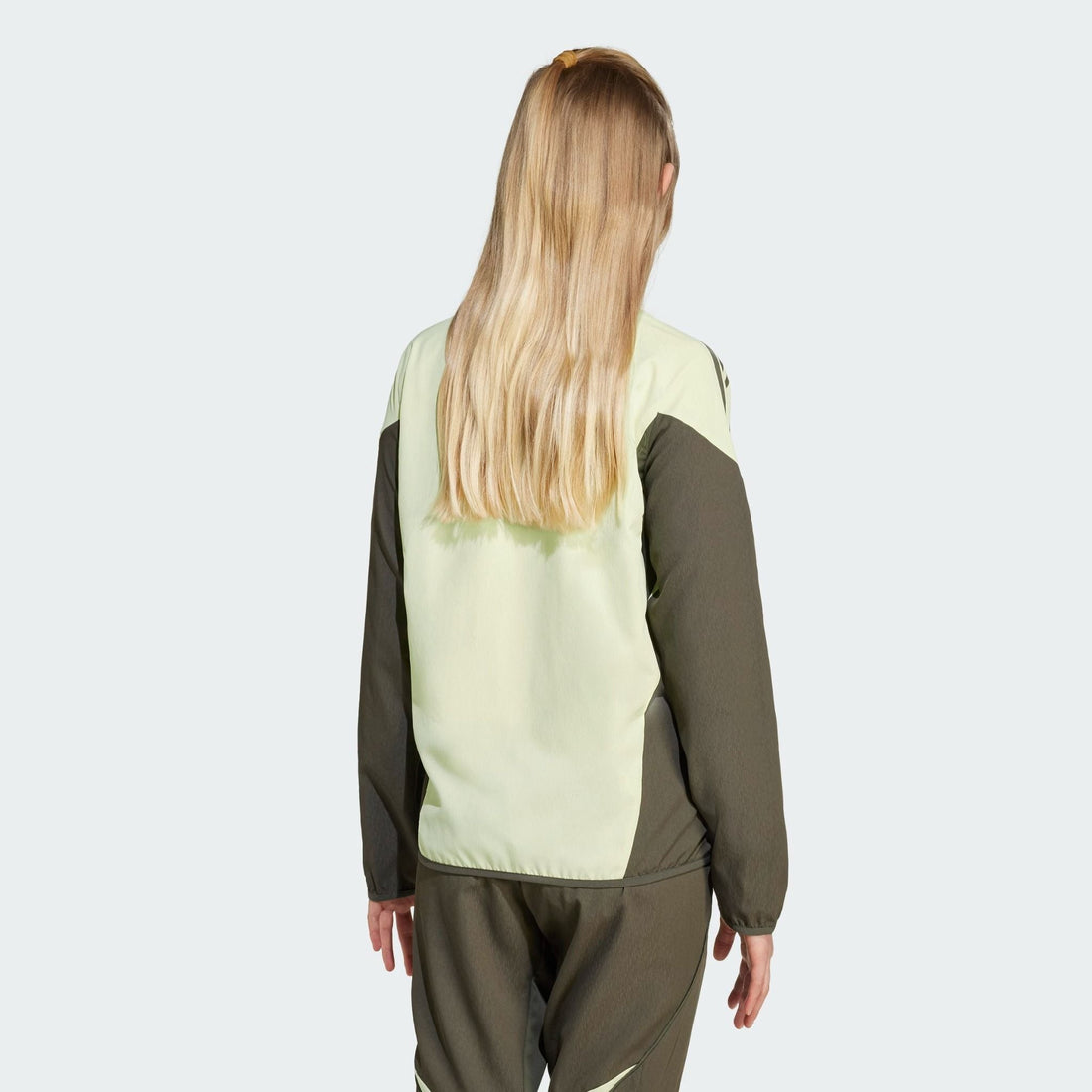 Chaqueta de entrenamiento juvenil del Real Madrid 2025/2026 - Verde/Caqui